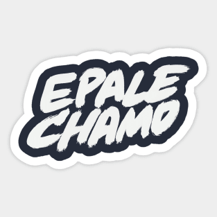 Epale chamo punk Sticker